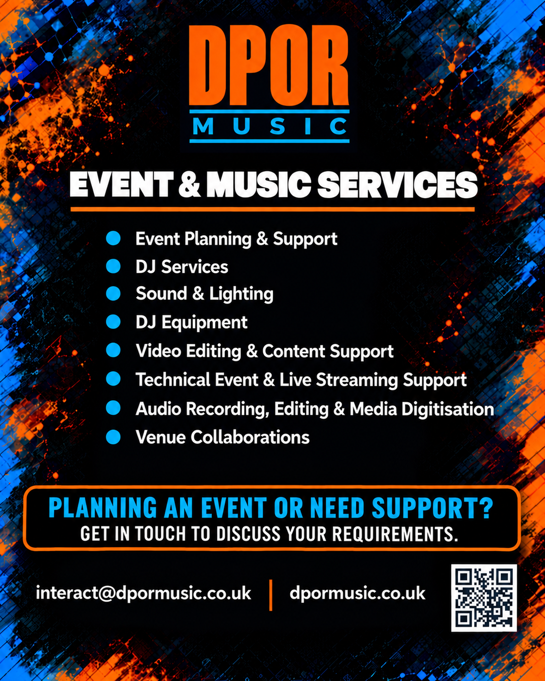 DPOR Music Event & Music Services